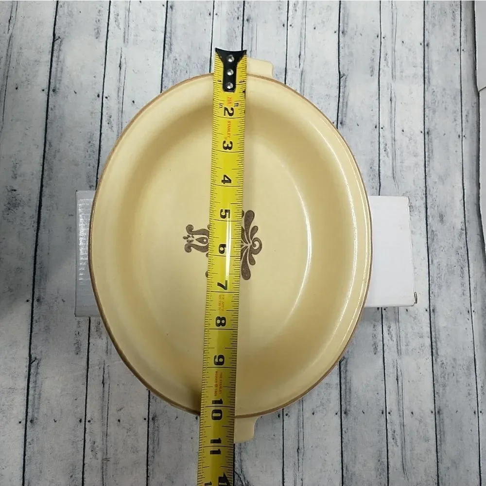 Vintage Pfaltzgraff Village 6-11 Oval Casserole Vegetable Serving Dish USA.
